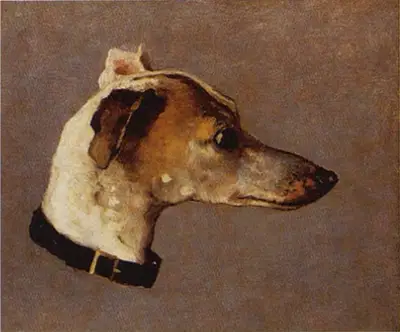 Greyhound's Head Claude Monet
